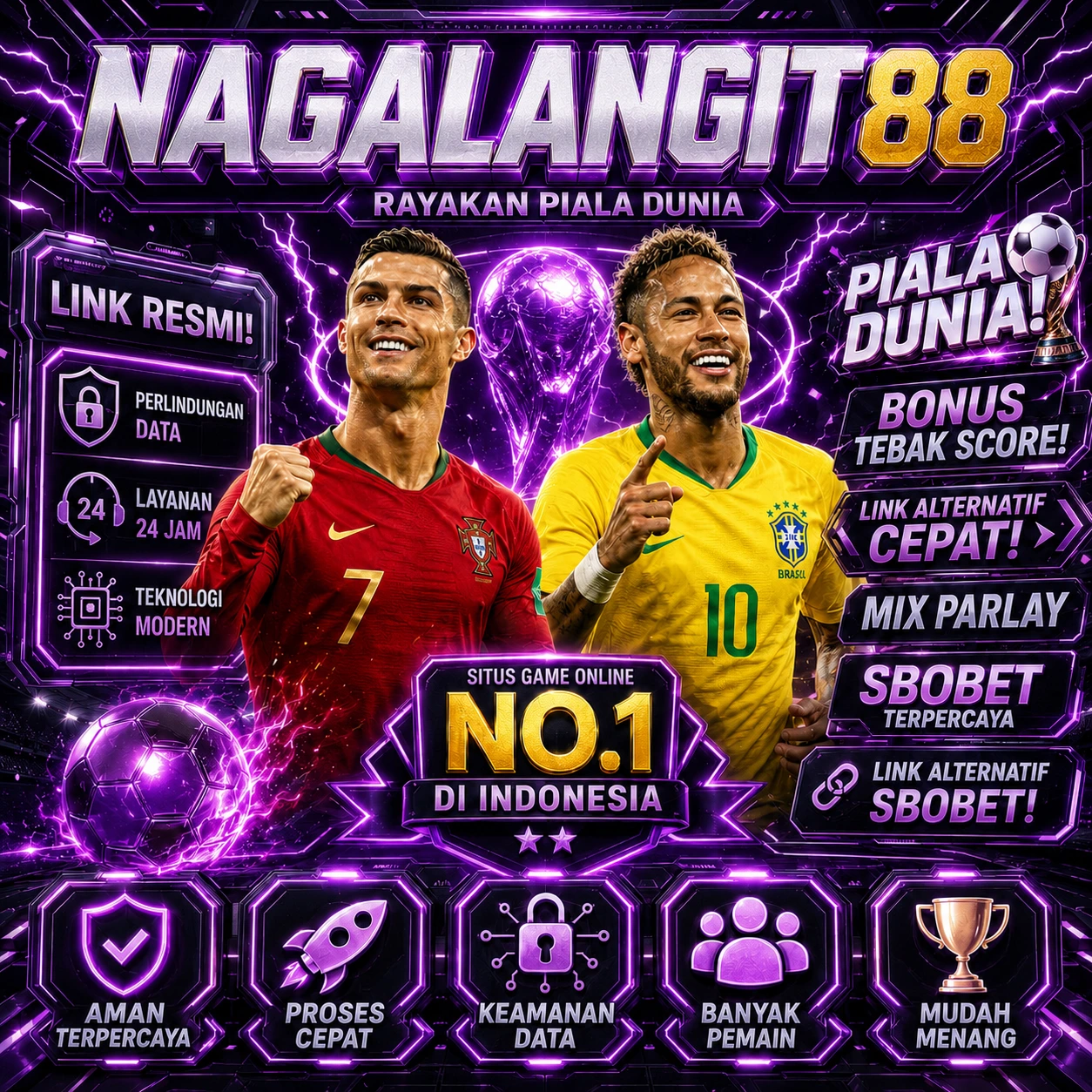 Thumbnail 1 of 3, Poster, NAGALANGIT88 Platform Game Online Modern dengan Sistem Keamanan Terbaik designed and sold by NAGALANGIT88.
