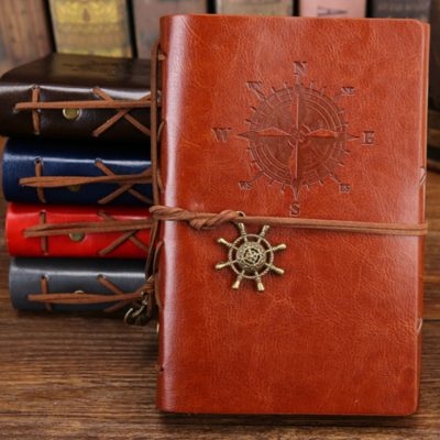Dairy Vintage Leather Notepad
