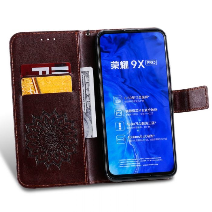 Huawei Honor Premium Leather Flip Phone Case