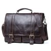 Premium Genuine Leather Business Briefcase for Men