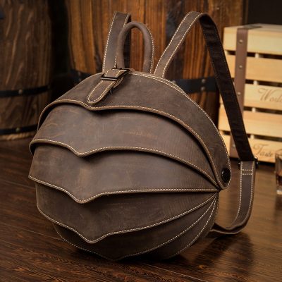 Handmade Vintage Leather Backpack for Women