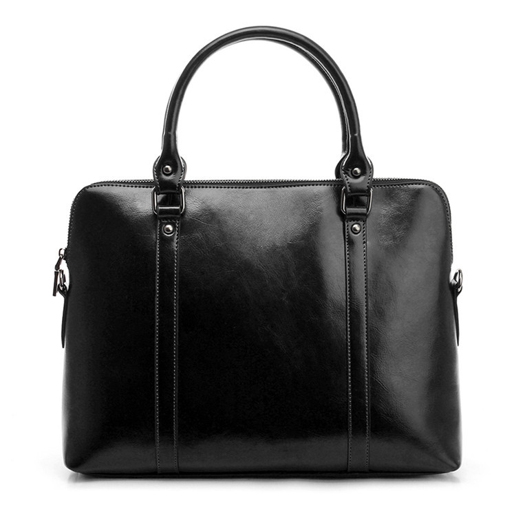 Premium Genuine Leather 14 Inch Briefcase for Women - Leatherya