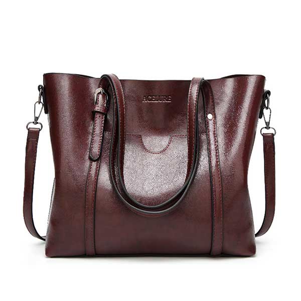 Premium PU Leather Luxury Shoulder Bag - Leatherya